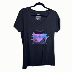 Indoorsy Graphic V Neck T Shirt XL Pre-shrunk from Boardwalk